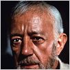 Star Wars : Episode IV - Un nouvel espoir (La Guerre des étoiles) : photo Alec Guinness, George Lucas