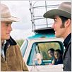 Le Secret de Brokeback Mountain : Photo Ang Lee, Heath Ledger, Jake Gyllenhaal