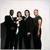 Pulp Fiction : photo Bruce Willis, John Travolta, Quentin Tarantino, Samuel L. Jackson, Uma Thurman
