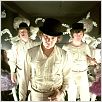 Orange mécanique : photo Malcolm McDowell, Stanley Kubrick