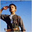 L'Empire du soleil : photo Christian Bale, Steven Spielberg