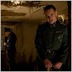 Inglourious Basterds : photo Michael Fassbender, Quentin Tarantino