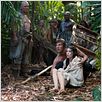 Pirates des Caraïbes : la Fontaine de Jouvence : photo Astrid Berges-Frisbey, Rob Marshall, Sam Claflin