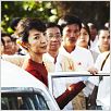 The Lady : photo Luc Besson, Michelle Yeoh