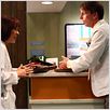Photo Jack McBrayer, Patricia Heaton