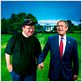 Fahrenheit 9/11 : photo George W. Bush, Michael Moore