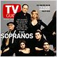 Les Soprano : Couverture magazine Dominic Chianese, Edie Falco, James Gandolfini, Jamie-Lynn Sigler, Michael Imperioli