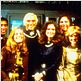 Galactica : photo Dirk Benedict, Lorne Greene, Maren Jensen, Richard Hatch