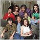 The Geena Davis Show : photo Esther Scott, Geena Davis, John Francis Daley, Kim Coles, Makenzie Vega