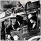 La Chevauchée fantastique : photo George Bancroft, John Ford, John Wayne, Louise Platt