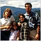 Le Pic de Dante : photo Jamie Renee Smith, Jeremy Foley, Linda Hamilton, Pierce Brosnan, Roger Donaldson
