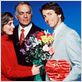 Three's a crowd : photo John Ritter, Mary Cadorette, Robert Mandan