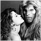 La Belle et la Bête : photo Linda Hamilton, Ron Perlman