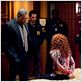 Hannibal : photo Aaron Abrams, Lara Jean Chorostecki, Laurence Fishburne