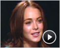 Lindsay Lohan, Chris Pine Interview : Lucky girl