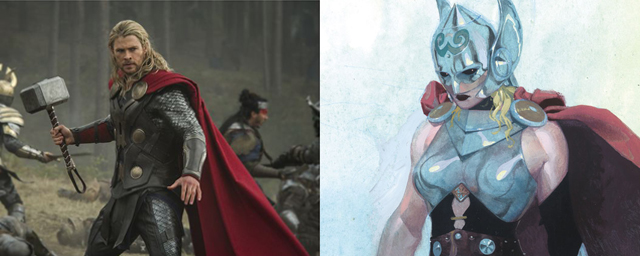 Le super-héros Thor va devenir... une femme !