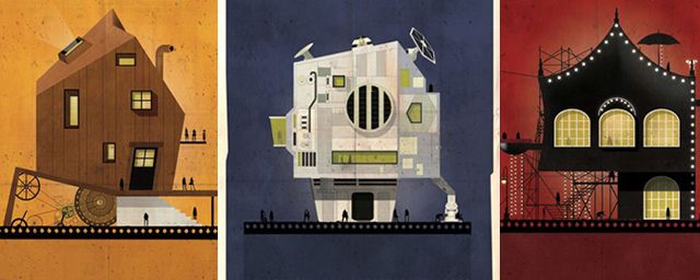 A quoi ressembleraient les maisons fictives de grands réalisateurs ?