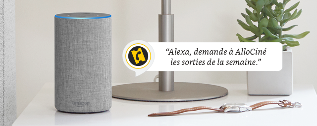 Retrouvez AlloCiné et votre actu cinéma/séries sur Alexa, le service vocal intelligent d'Amazon
