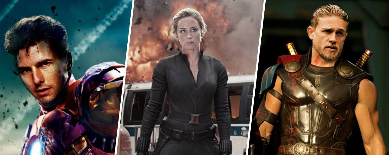 Tom Cruise, Emily Blunt, Charlie Hunnam... Ils ont failli incarner les Avengers