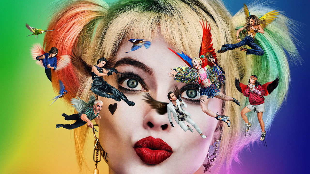 Birds of Prey : Harley Quinn (Margot Robbie) en plein délire psychédélique sur l'affiche