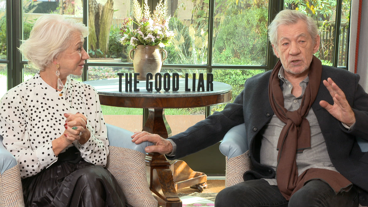 L'Art du mensonge : Helen Mirren et Ian McKellen évoquent ce thriller haletant