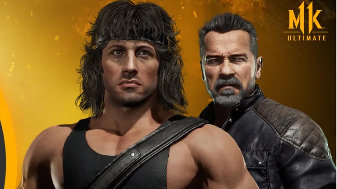 Rambo Vs Terminator : le duel à mort des icônes dans Mortal Kombat 11 en vidéo !