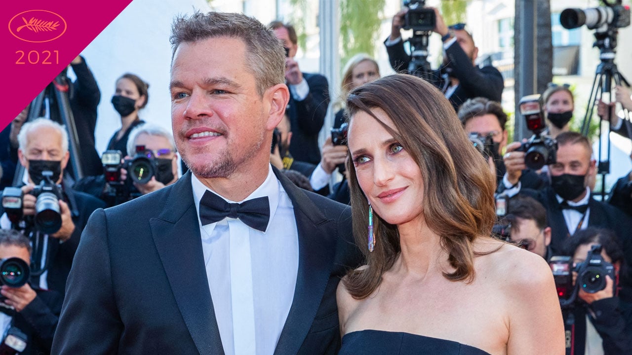 Cannes 2021, les marches : Matt Damon et Camille Cottin prennent la pose au festival