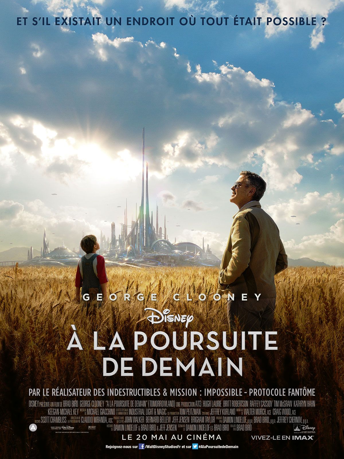 Cinéma Pathé Nice Film à L Affiche À la poursuite de demain : Affiche - AlloCiné