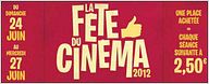La Fête du Cinéma 2012 : c'est parti !