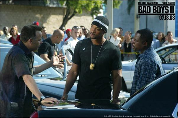 Bad Boys II : Photo Joe Pantoliano, Martin Lawrence, Michael Bay, Will Smith