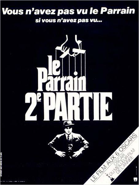 Le Parrain, 2e partie : affiche Francis Ford Coppola
