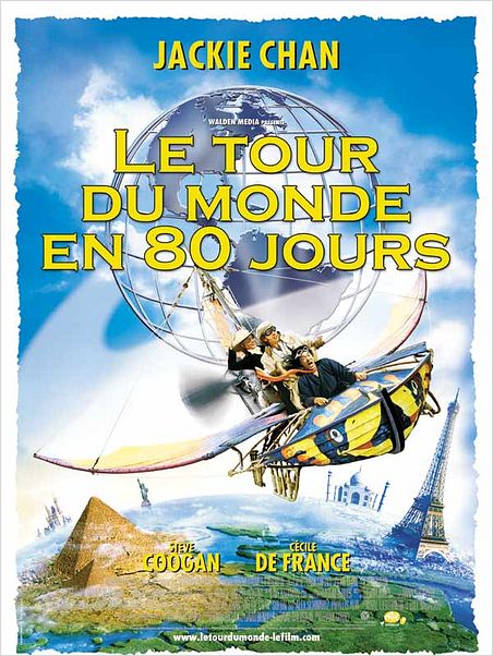 Le Tour du monde en 80 jours : Affiche Cécile de France, Frank Coraci, Jackie Chan, Steve Coogan