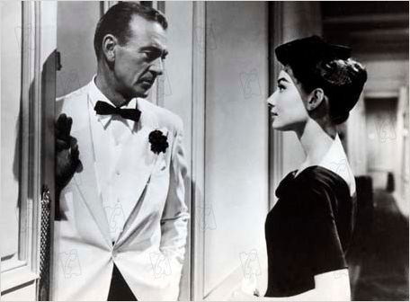 Ariane : Photo Audrey Hepburn, Billy Wilder, Gary Cooper