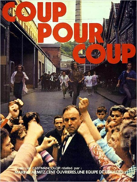 Coup pour coup : affiche Marin Karmitz