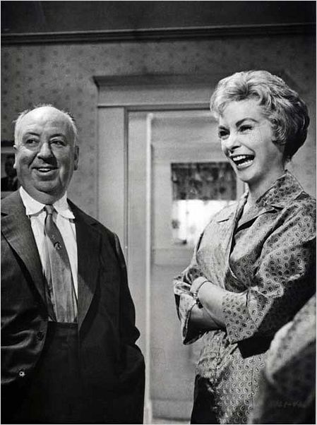 Psychose : photo Alfred Hitchcock, Janet Leigh