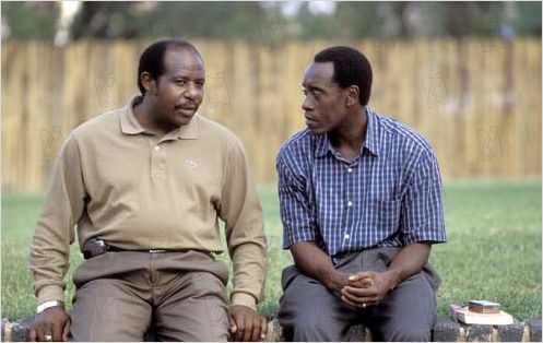 Hotel Rwanda : photo Don Cheadle, Paul Rusesabagina, Terry George