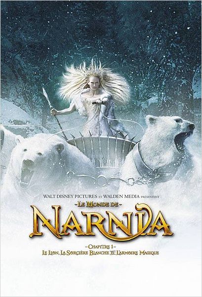Le Monde de Narnia : Chapitre 1 - Le lion, la sorcière blanche et l'armoire magique : affiche Andrew Adamson, Tilda Swinton