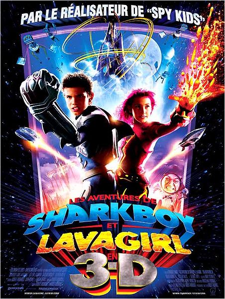 Les Aventures de Shark Boy et Lava Girl : affiche Robert Rodriguez