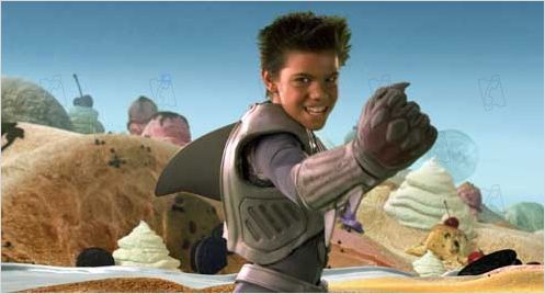 Les Aventures de Shark Boy et Lava Girl : photo Robert Rodriguez, Taylor Lautner