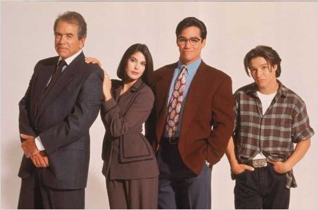Loïs et Clark, les nouvelles aventures de Superman : Photo Dean Cain, Justin Whalin, Lane Smith, Teri Hatcher