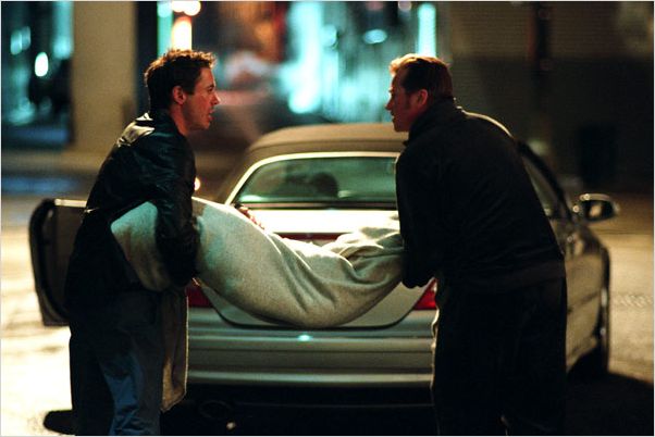 Kiss kiss, bang bang : Photo Robert Downey Jr., Shane Black, Val Kilmer