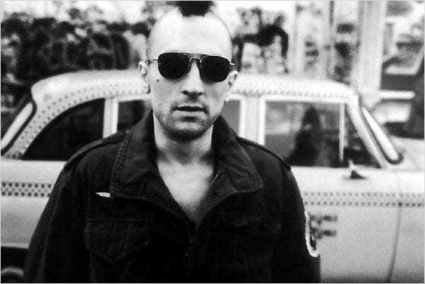 Taxi Driver : photo Martin Scorsese, Robert De Niro
