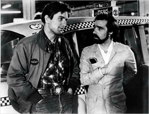 Taxi Driver : photo Martin Scorsese, Robert De Niro