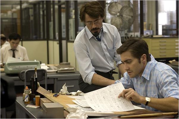 Zodiac : Photo David Fincher, Jake Gyllenhaal, Robert Downey Jr.