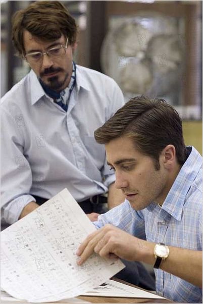 Zodiac : Photo David Fincher, Jake Gyllenhaal, Robert Downey Jr.