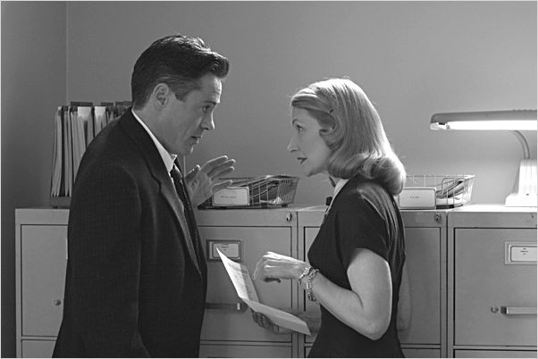 Good Night, and Good Luck. : Photo George Clooney, Patricia Clarkson, Robert Downey Jr.