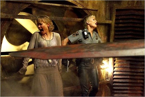 Silent Hill : photo Christophe Gans, Laurie Holden, Radha Mitchell
