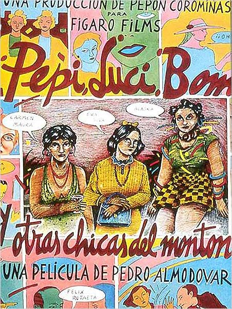Pepi, Luci, Bom et autres filles du quartier : affiche Pedro Almodóvar