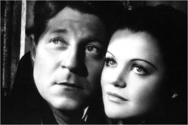 La Bête humaine : photo Jean Gabin, Jean Renoir, Simone Simon
