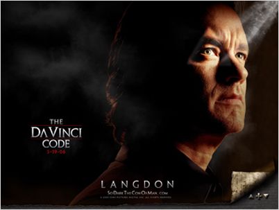 Da Vinci Code : affiche Dan Brown, Ron Howard, Tom Hanks